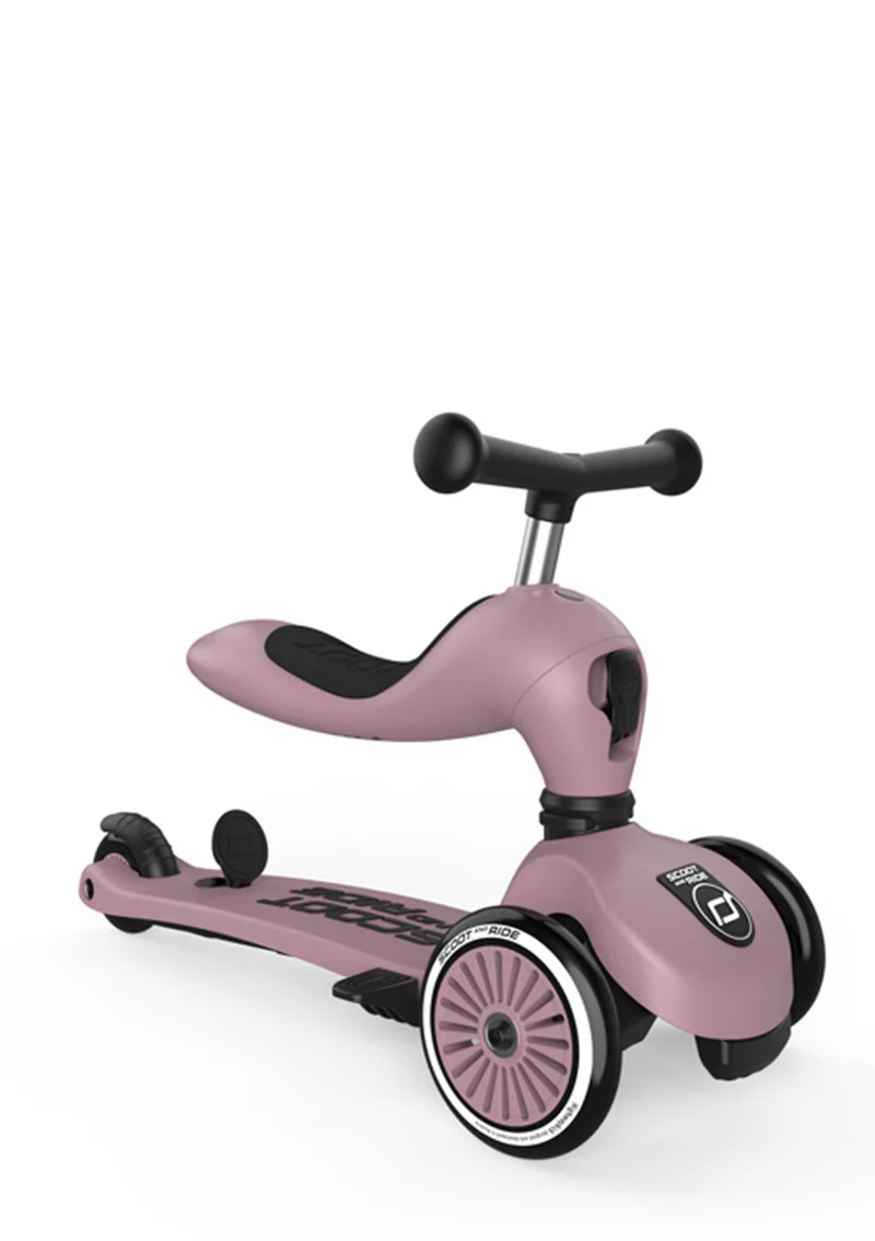 2in1 Kickboard 'Highwaykick 1 Push & Go' wildberry