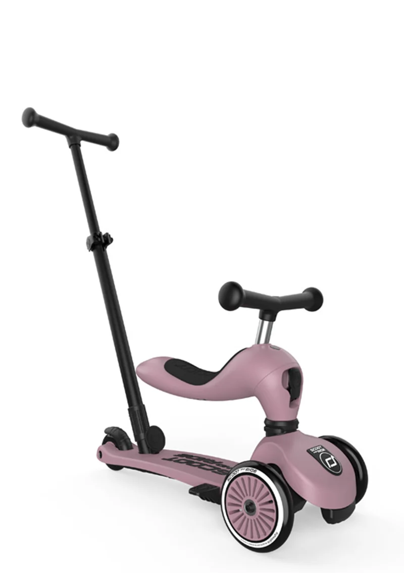 2in1 Kickboard 'Highwaykick 1 Push & Go' wildberry