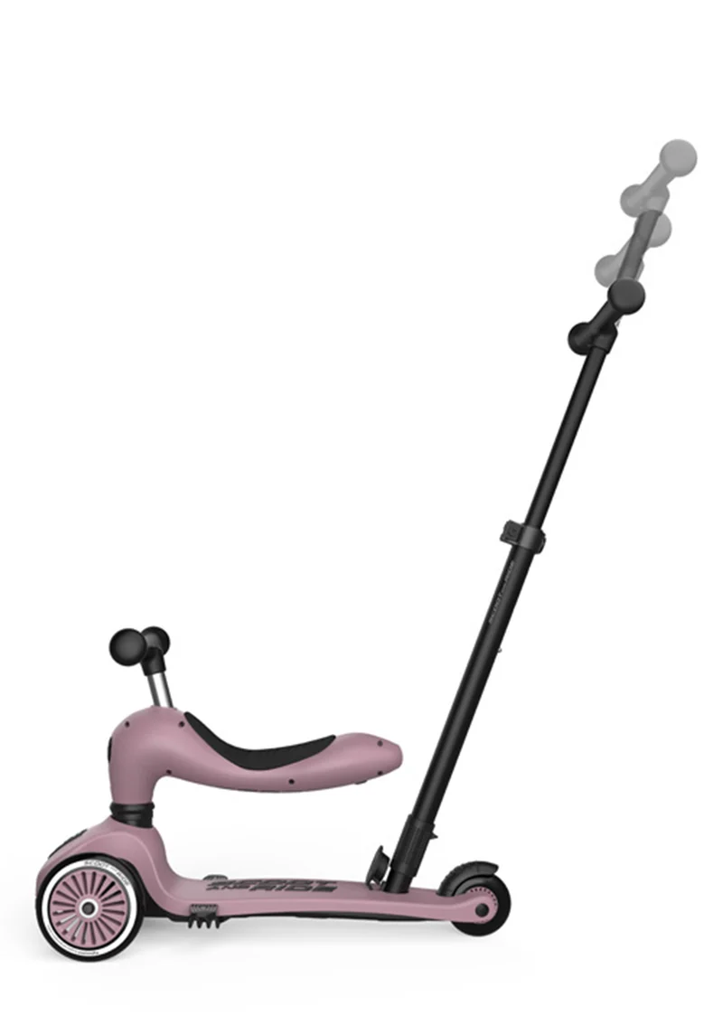 2in1 Kickboard 'Highwaykick 1 Push & Go' wildberry