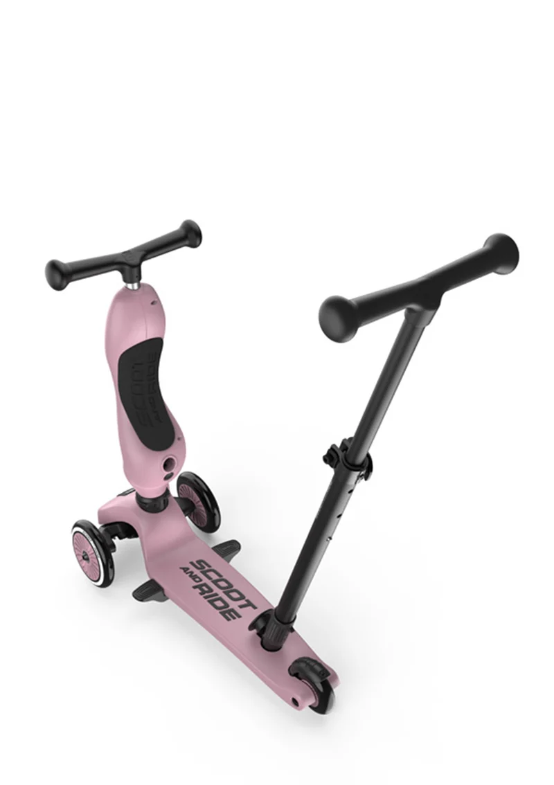 2in1 Kickboard 'Highwaykick 1 Push & Go' wildberry