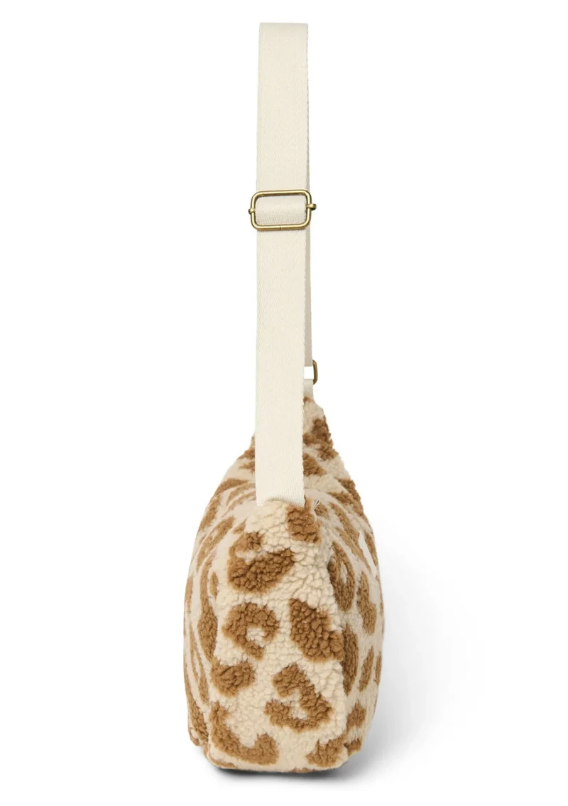Umhängetasche 'Teddy Adult Fanny Pack' Ecru Leopard
