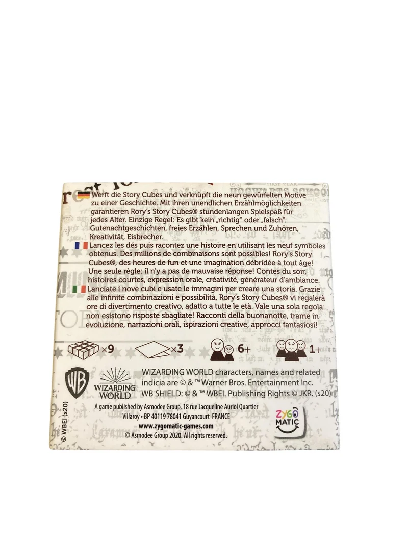 Wizarding World Story Story Cube Harry Potter