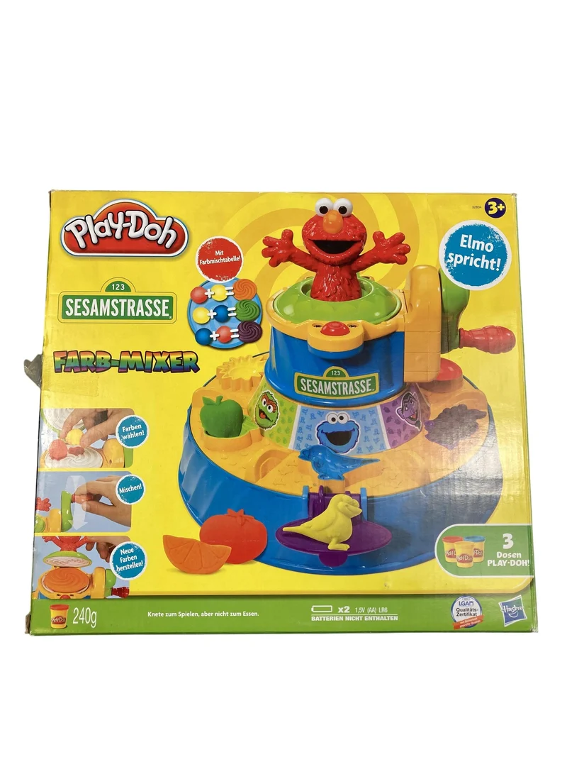 Hasbro Play-Doh Sesamstrasse Farb Mixer