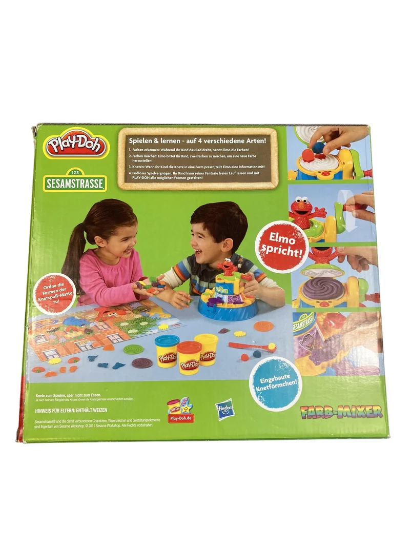 Hasbro Play-Doh Sesamstrasse Farb Mixer