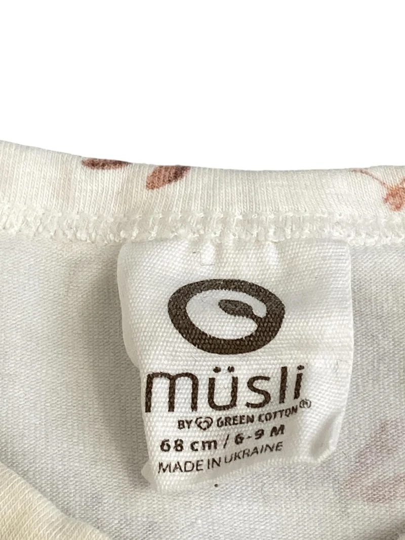 Müsli by Green Cotton Langarmstrampler 68 | 06m