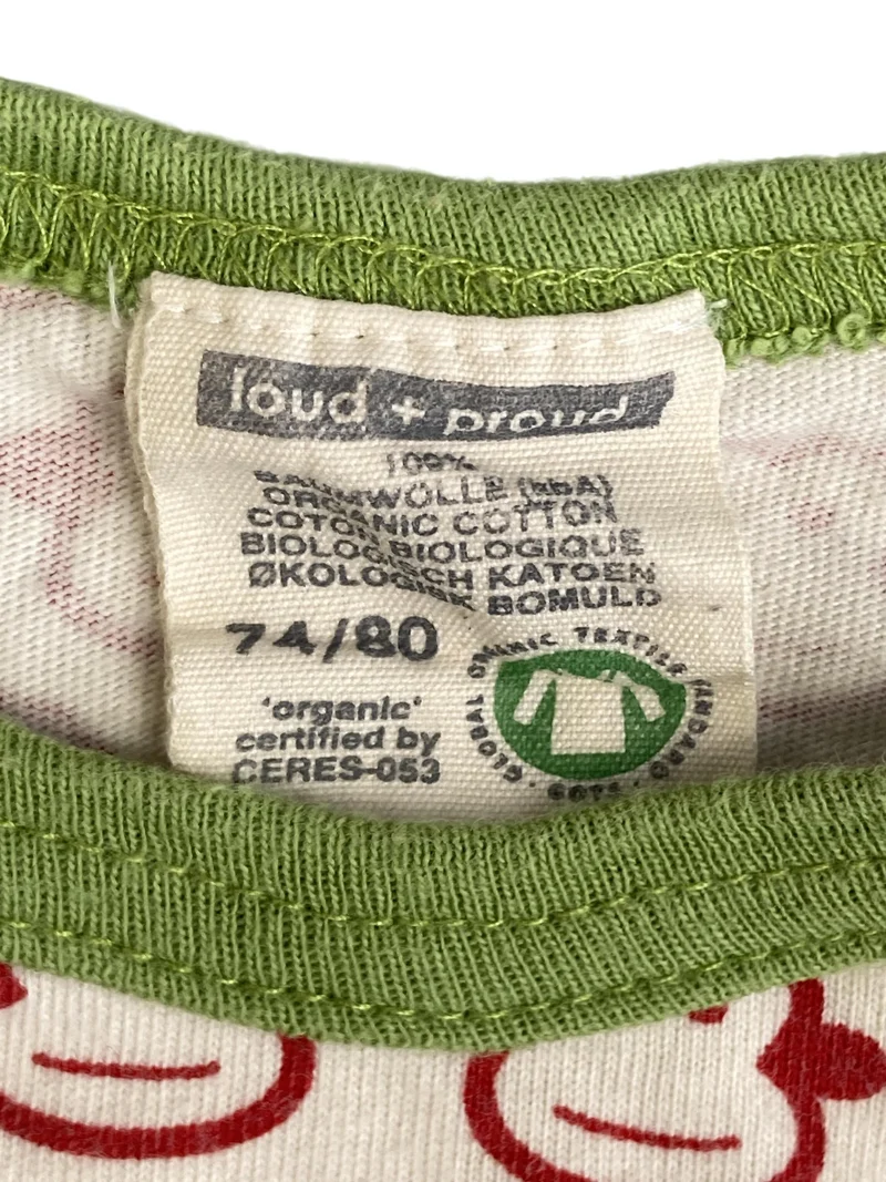 Loud + Proud Kurzarmbody 74 | 09m