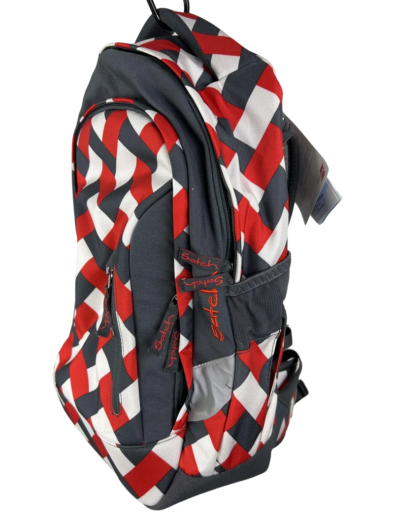 Satch Sleek Schulrucksack karo - Neuware, Last Season