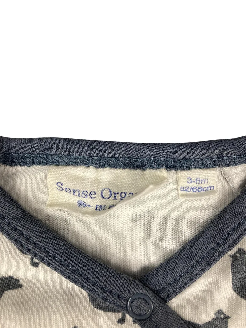 Sense Organics Strampler mit Füßen 62 | 03m
