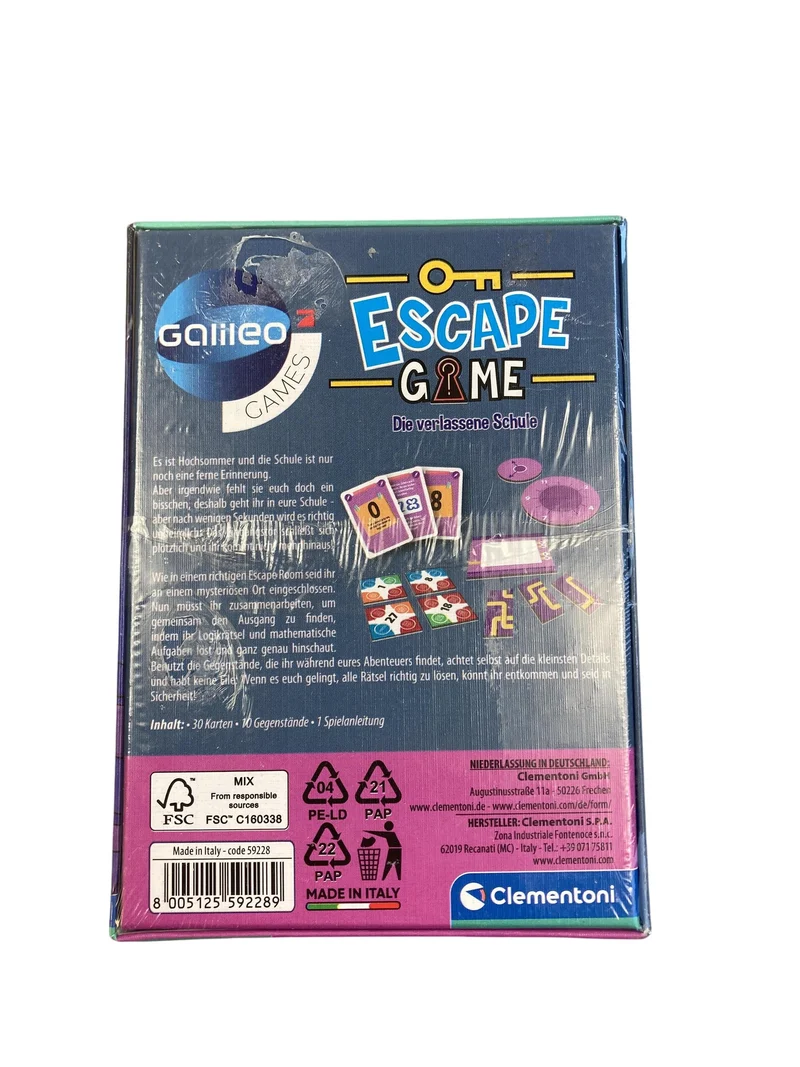Clementoni Esacpe Game - Die verlassene Schule