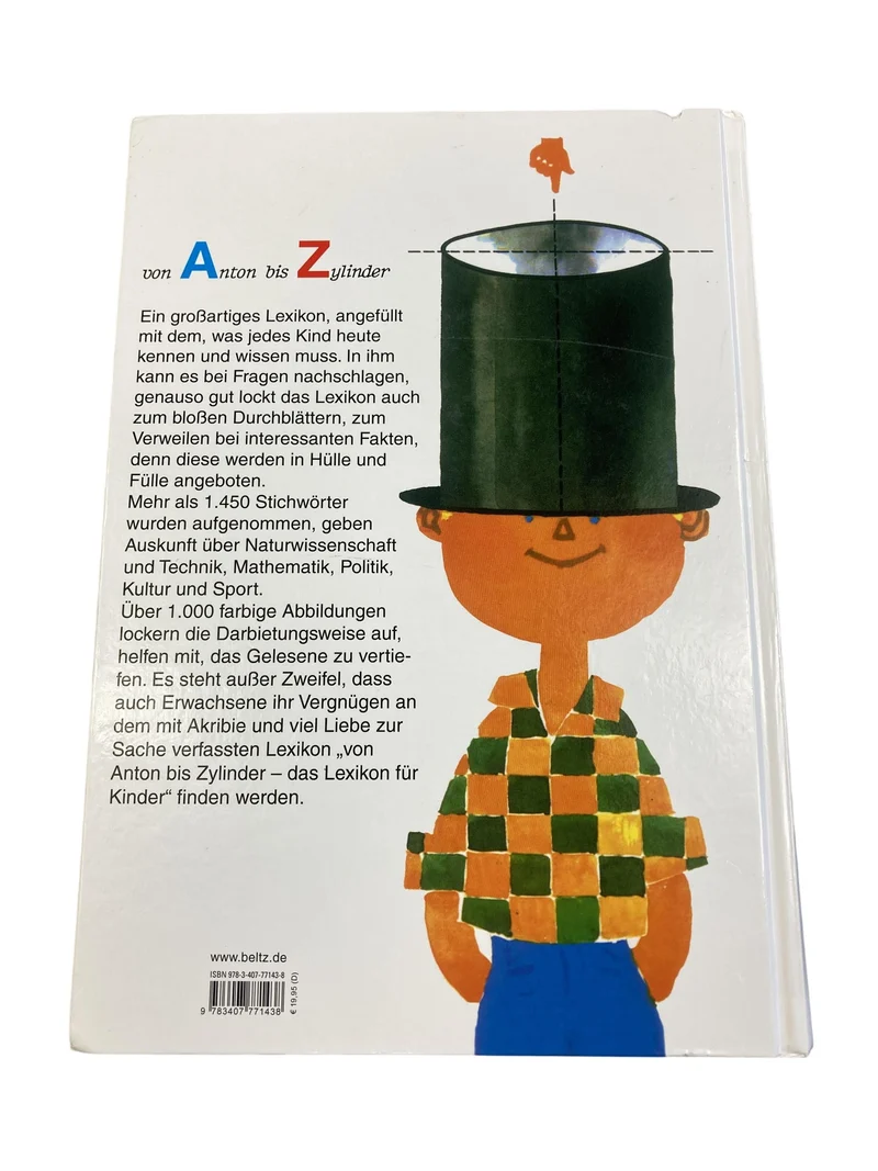 Beltz Von Anton bis Zylinder - Das Lexikon für Kinder