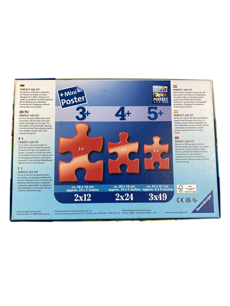Ravensburger Puzzle Einhorn Hasen