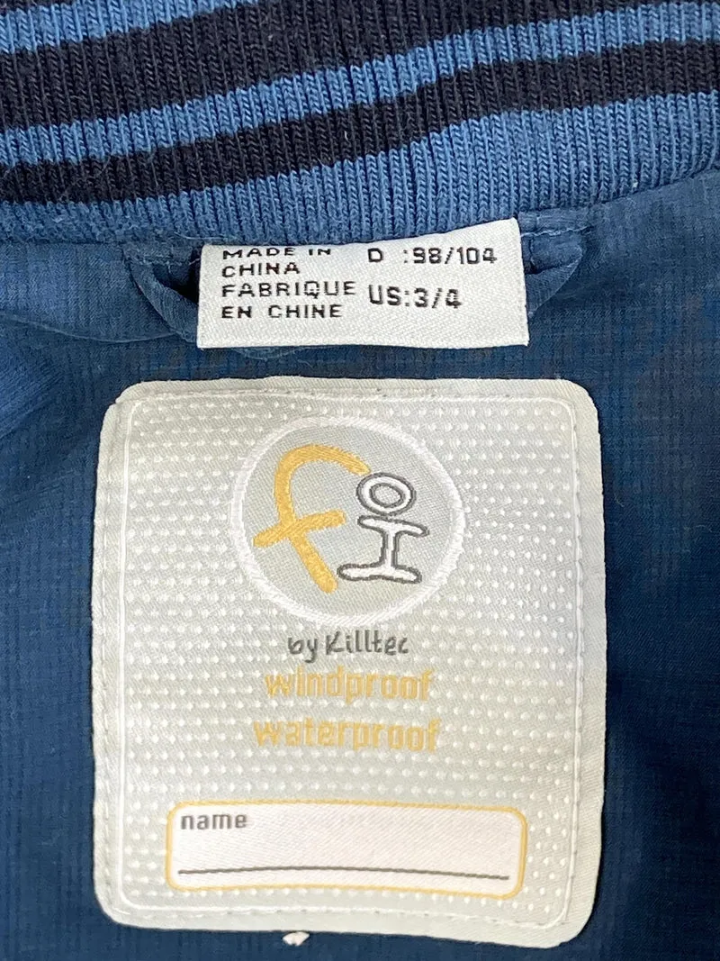 First Instinct Übergangsjacke Windjacke Regenjacke 98 | 3yrs