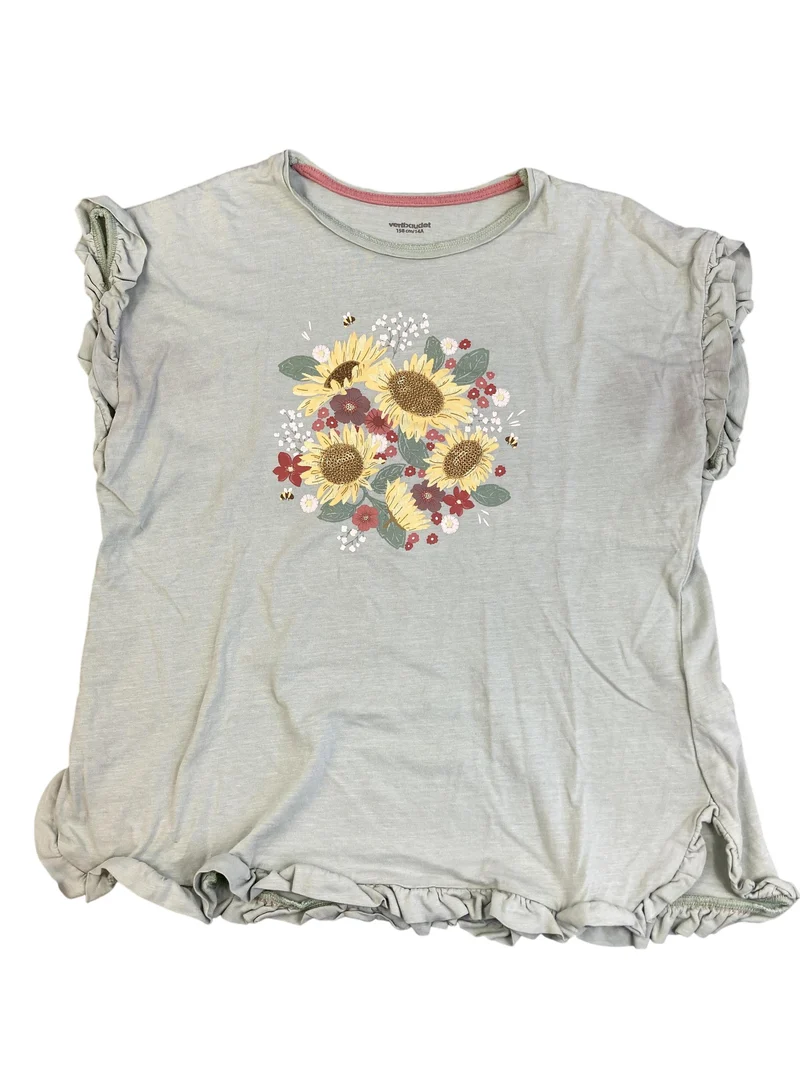 Vertbaudet T-Shirt Blumen 158 | 13yrs
