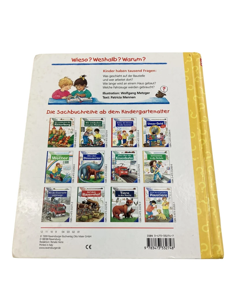 Ravensburger Wieso Weshalb Warum - Auf der Baustelle