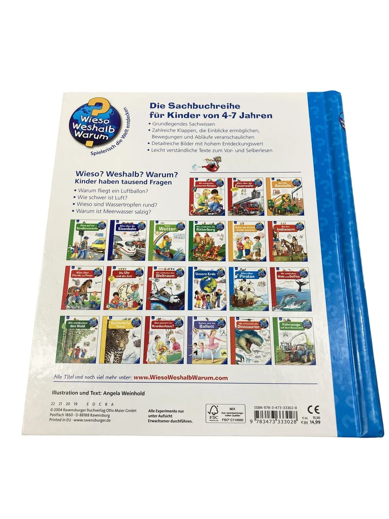 Ravensburger Wieso Weshalb Warum - Experimentiren und Entdecken