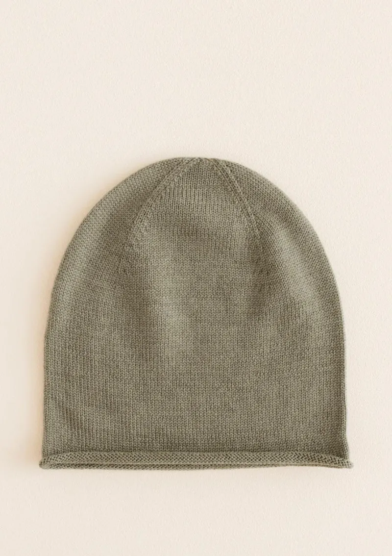 Merino Beanie 'Efa' Artichoke