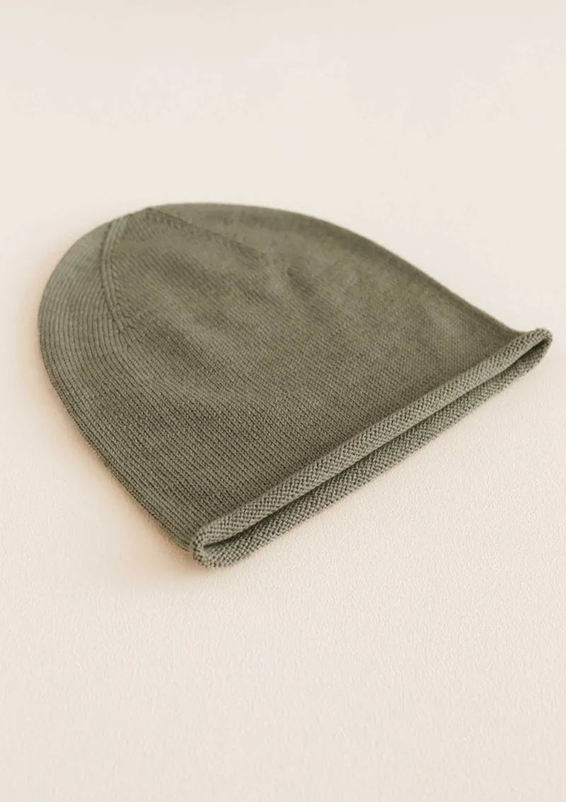 Merino Beanie 'Efa' Artichoke