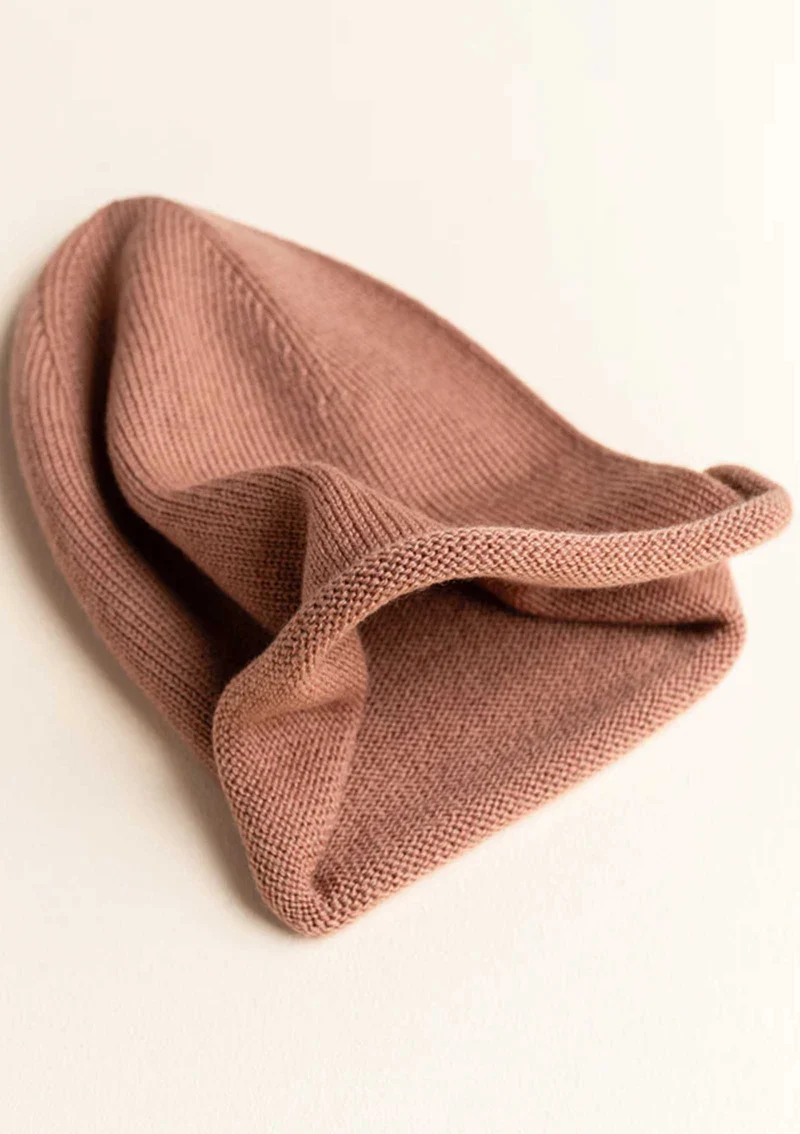 Merino Beanie 'Efa' terracotta