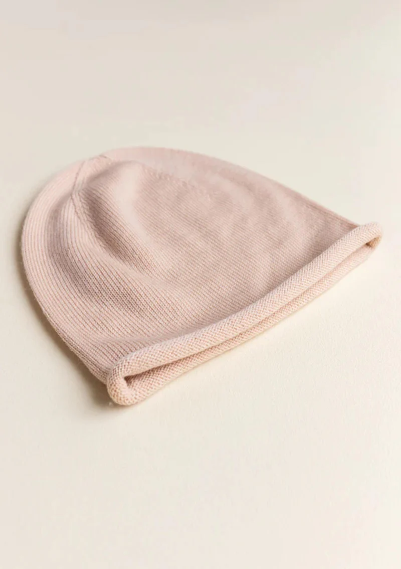 Merino Beanie 'Efa' apricot