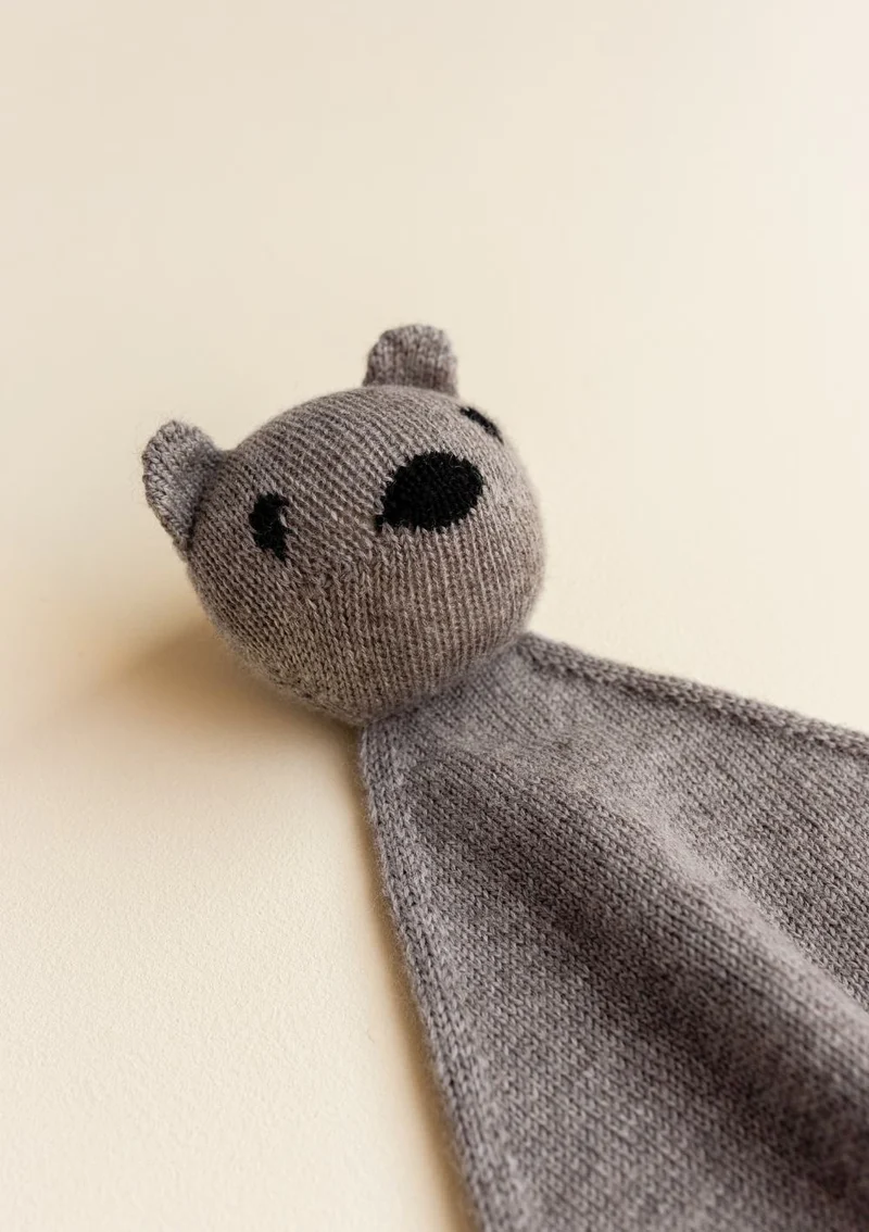 Merino Schmusetuch 'Teddy Tokki' Otter