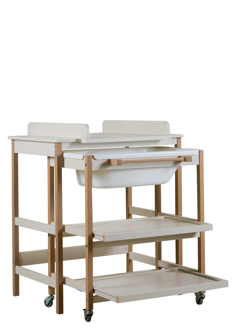 Wickel- und Badestation 'Smart' clay natural