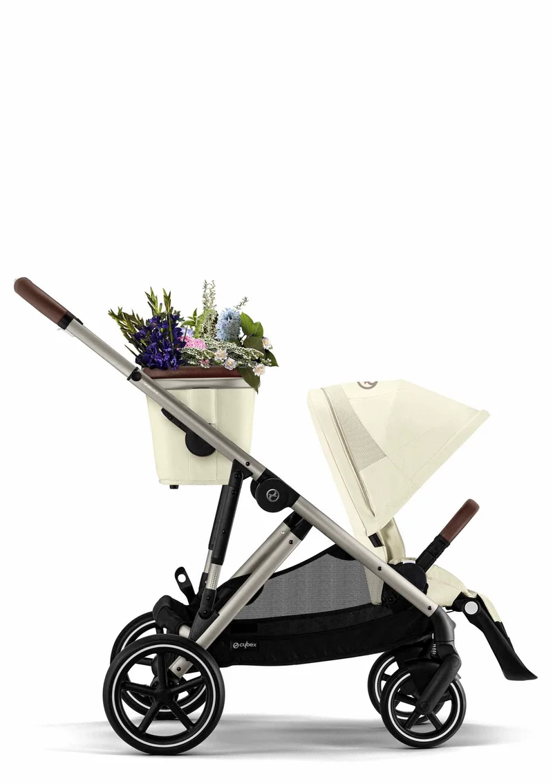 Kinderwagen 'Gazelle S' Taupe / Seashell Beige