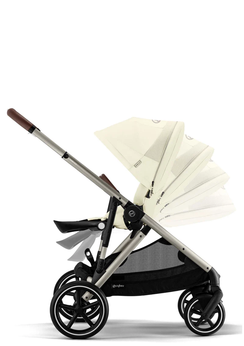 Kinderwagen 'Gazelle S' Taupe / Seashell Beige
