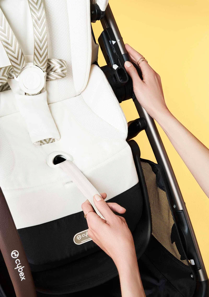 Kinderwagen 'Gazelle S' Taupe / Seashell Beige