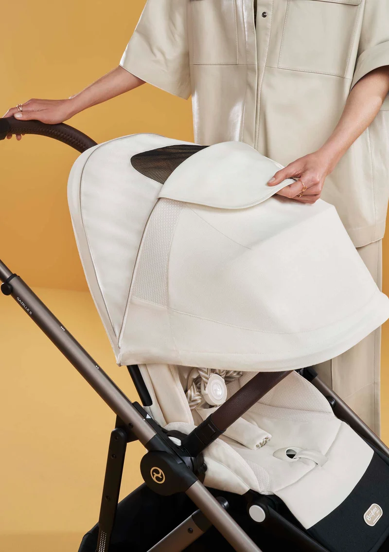 Kinderwagen 'Gazelle S' Taupe / Seashell Beige