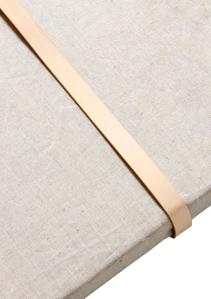 Lederriemen für Sitzkissen 'Wood'