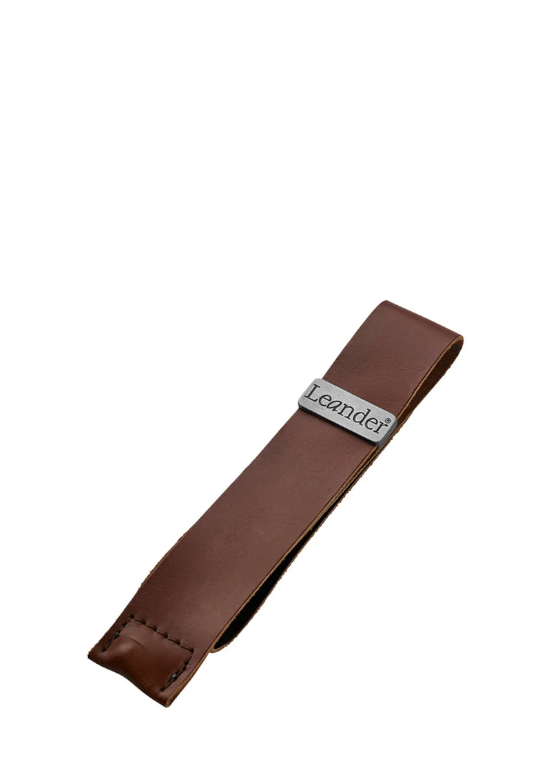 Ledergurt für Hochstuhl-Sicherheitsbügel Brown