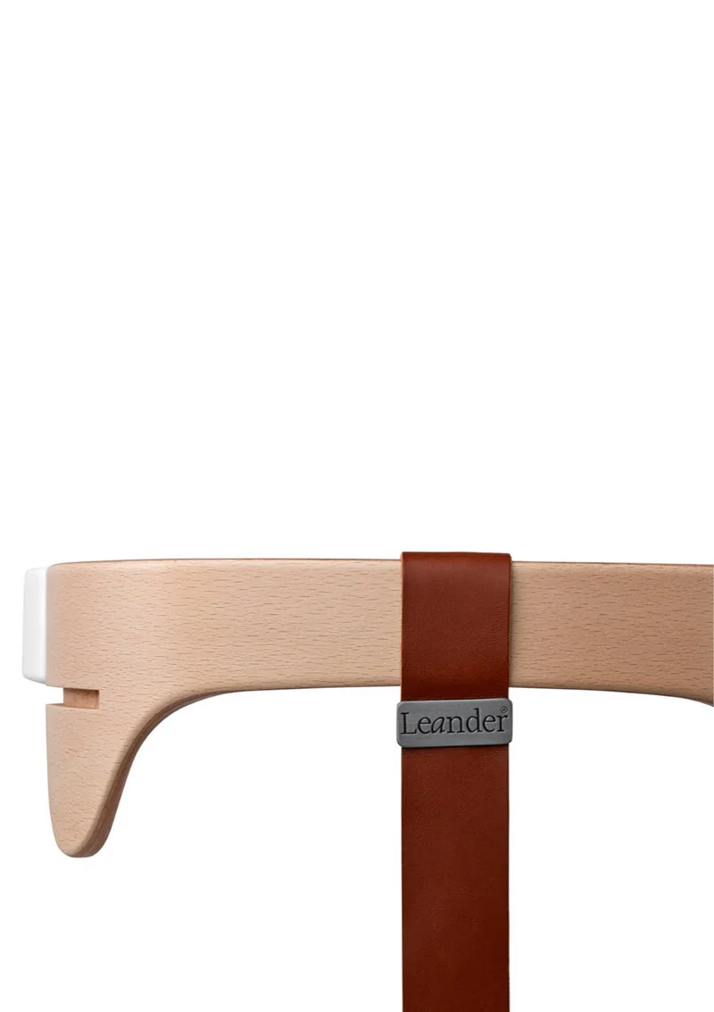 Ledergurt für Hochstuhl-Sicherheitsbügel Brown