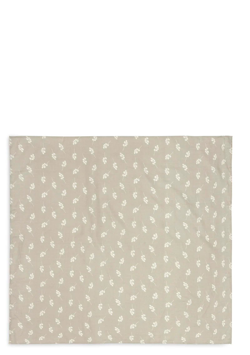 2er-Set Mulltücher 'Twig Olive Green' 115 x 115 cm