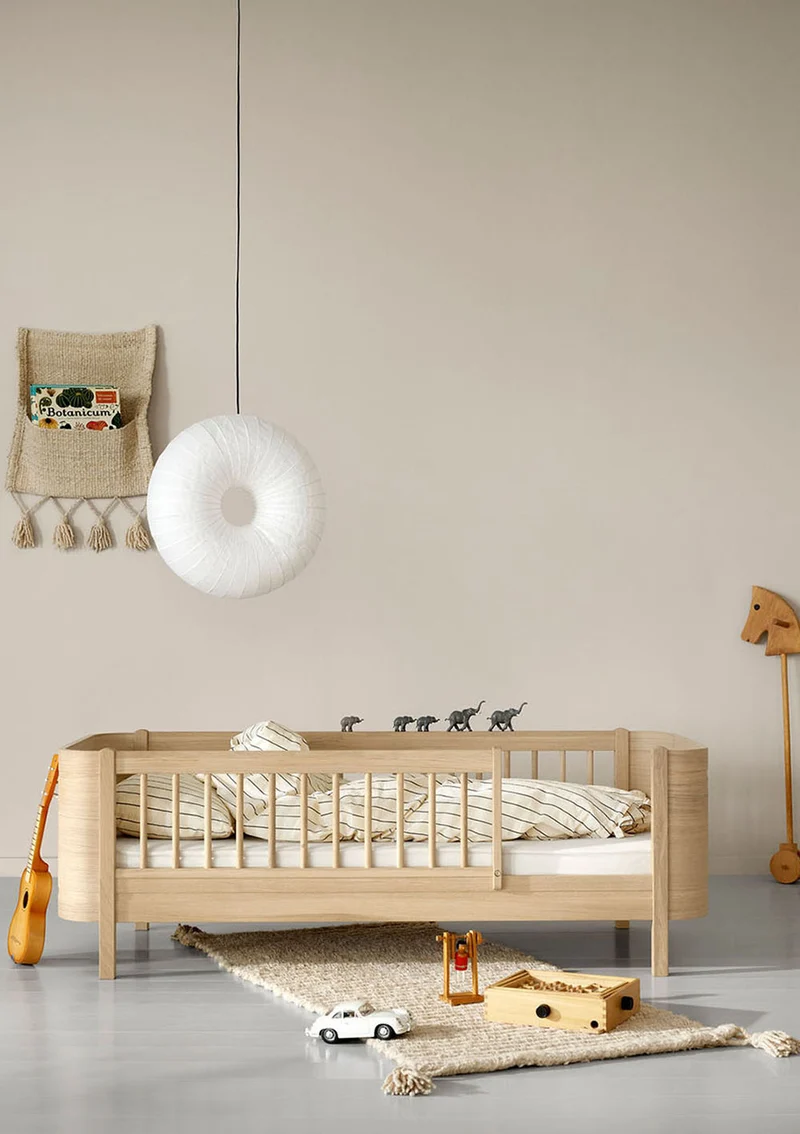 Juniorbett 'Wood Mini+' Eiche 162 x 68 cm