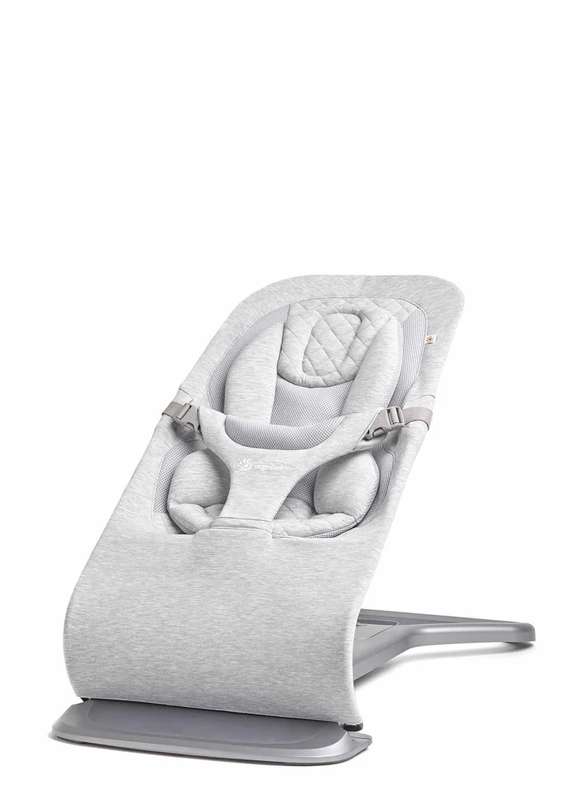3-in-1 Babywippe 'Evolve' Knit light grey