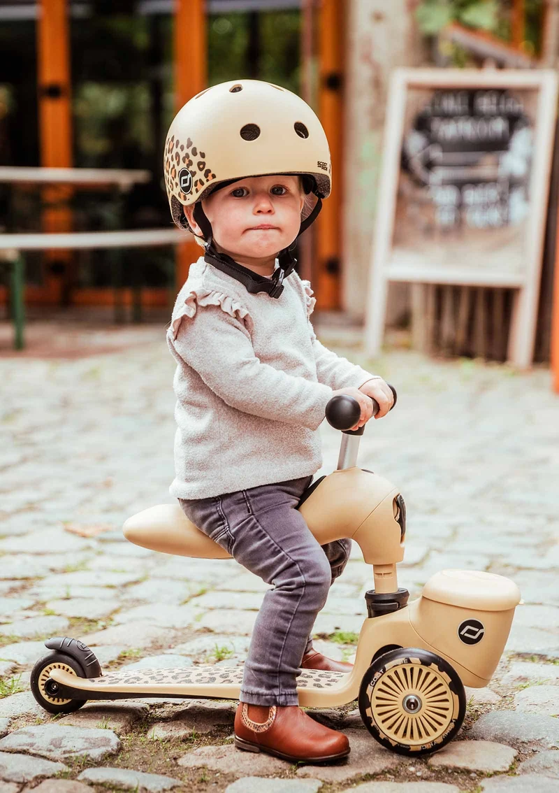 2in1 Kickboard 'Highway Kick 1 Lifestyle' Leopard