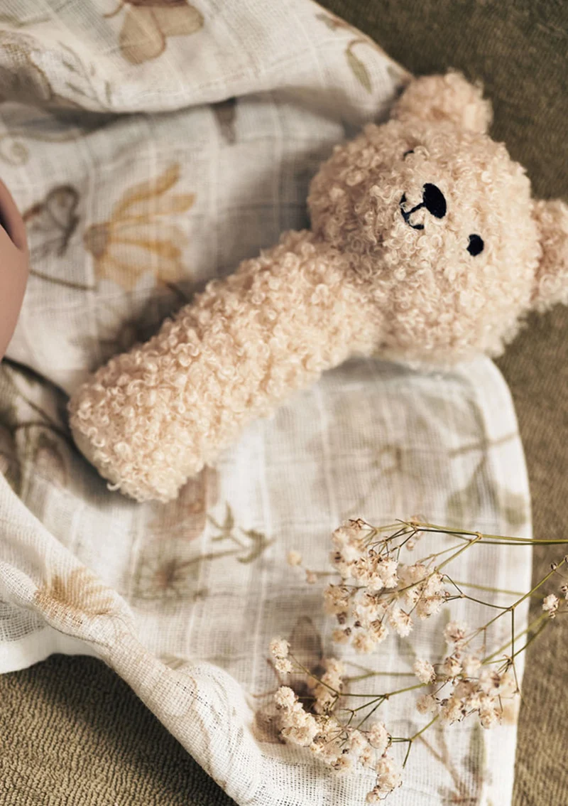 Rassel 'Teddy Bear' Naturel