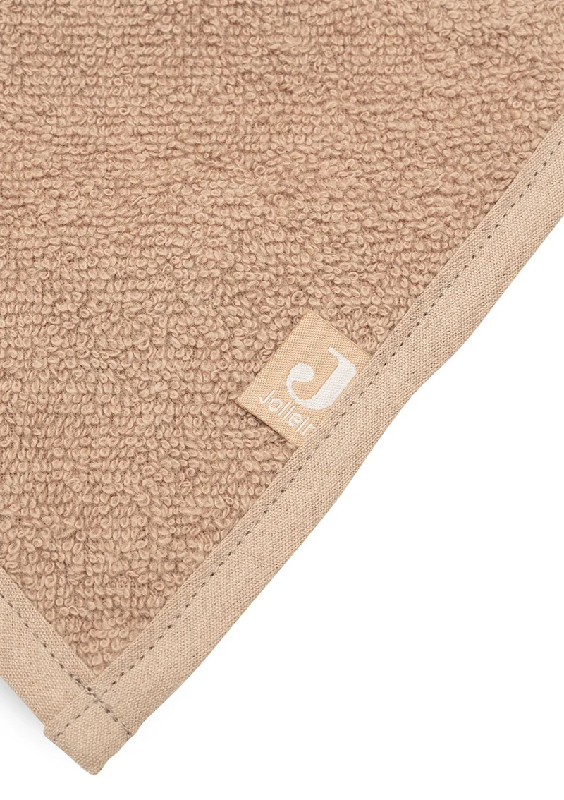 2er-Set Frottee Bandana Lätzchen Biscuit