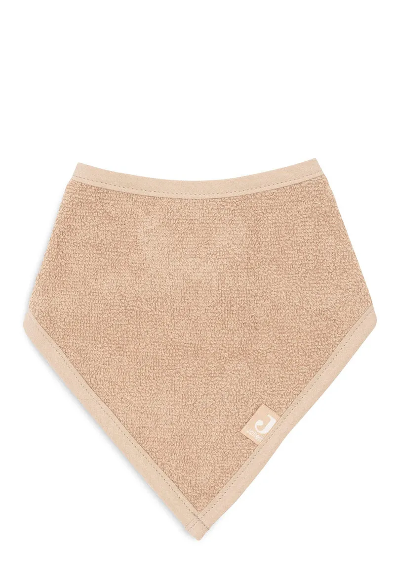 2er-Set Frottee Bandana Lätzchen Biscuit