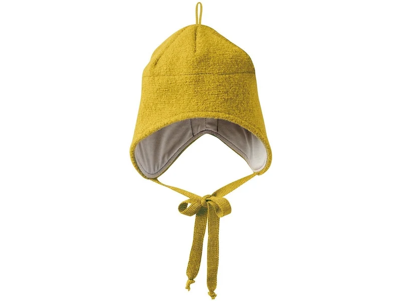 Disana Walk-Mütze curry Größe 2: 46-50cm Kopfumfang (86/92)