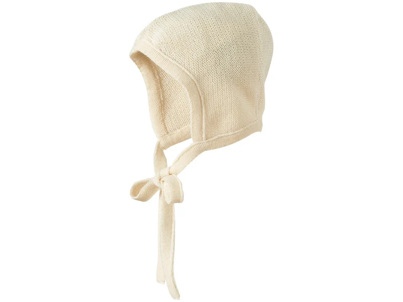 Disana Strickmütze natur Größe 1 (42-46 cm, 3-6 Monate)