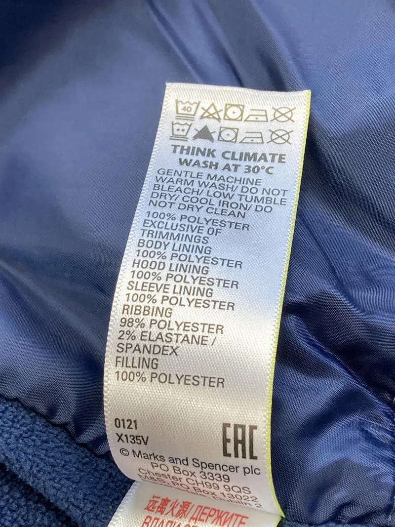 M&S Winterjacke gefüttert Dinosaurier 98 | 3yrs