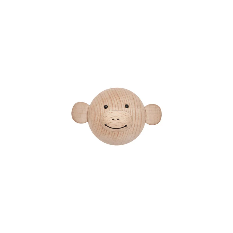 Oyoy Mini Monkey Kleiderhaken | Holz Kinderzimmer | Neu – Last Season
