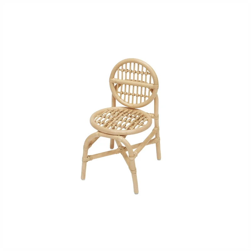 Oyoy Nana Mini Stuhl Kinderstuhl Rattan H54 cm