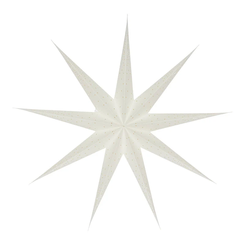 Oyoy Hoshi Weihnachtsstern 90 cm Durchmesser, 100 % Kraftpapier