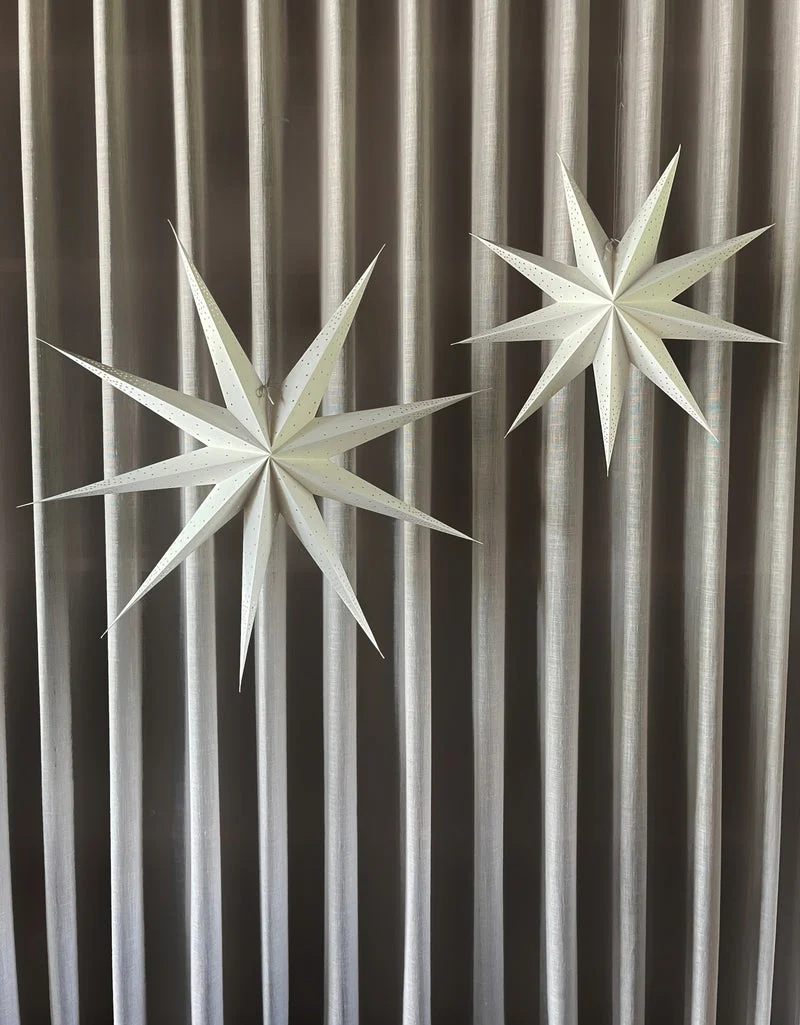 Oyoy Hoshi Weihnachtsstern 90 cm Durchmesser, 100 % Kraftpapier