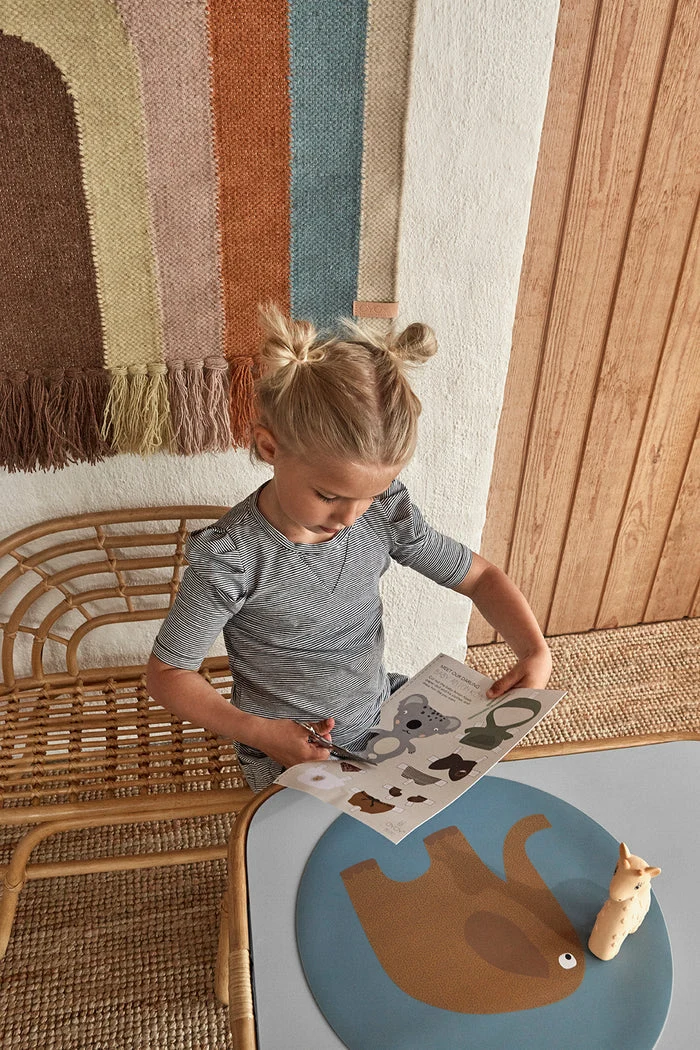 OYOY Rainbow Mini Tisch – Last Season (Nature) 48 x 44,5 x 67 cm