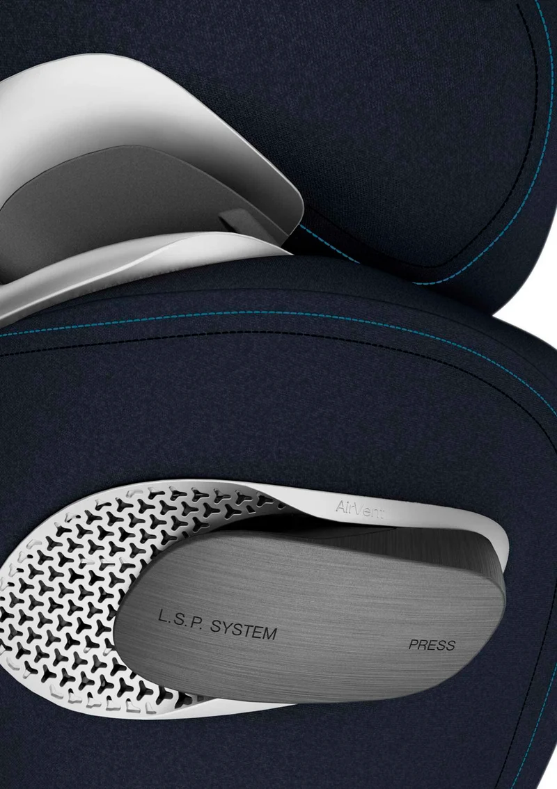 Folgesitz 'Solution T i-Fix PLUS' Nautical Blue