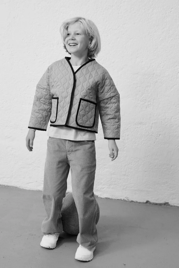 Taza Jacke in denim-blau für Kinder 146-158
