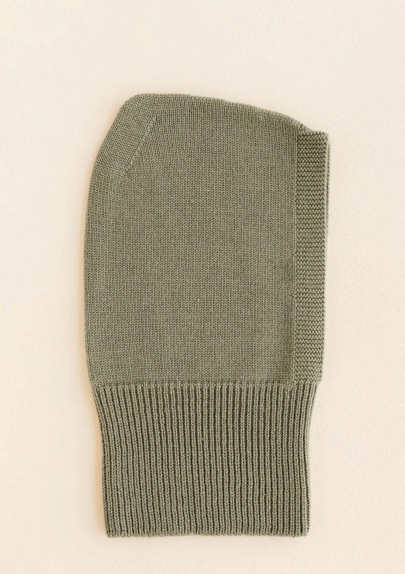 Merino Mütze Balaclava 'Eddy' artichoke